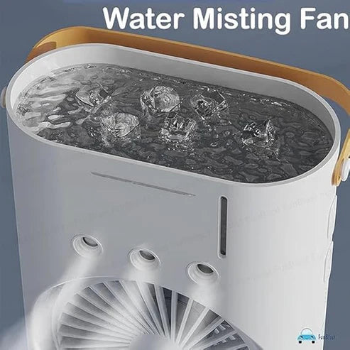 PortableDouble Ended Mist Fan With Water Spray