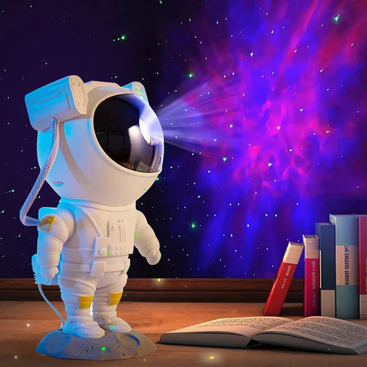 Astronaut Galaxy Projector - 360 Magnetic Head Rotation, Remote Control